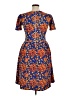 Lularoe Paisley Orange Cocktail Dress Size XL - photo 2