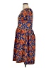 Lularoe Paisley Orange Cocktail Dress Size XL - photo 5