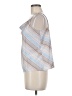 Skies Are Blue 100% Polyester Blue Sleeveless Blouse Size M - photo 5