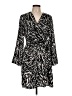 Donna Morgan Animal Print Black Casual Dress Size L (estimated) - photo 1
