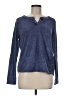 Lucky & Coco Blue Long Sleeve Top Size M - photo 1