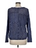Lucky & Coco Blue Long Sleeve Top Size M - photo 2