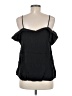 Paper Crown Black Sleeveless Blouse Size M - photo 2