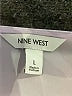 Nine West 100% Polyester Gray Sleeveless Top Size L - photo 7