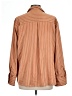 Maison d' Amelie Stripes Orange Long Sleeve Blouse Size L - photo 2