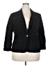 Anne Klein Houndstooth Black Blazer Size XXL (estimated) - photo 1