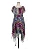 Rabbit Rabbit Rabbit Designs 100% Polyester Paisley Purple Casual Dress Size 16 - photo 1