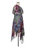 Rabbit Rabbit Rabbit Designs 100% Polyester Paisley Purple Casual Dress Size 16 - photo 4