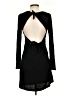 A.L.C. 100% Viscose Solid Black Cocktail Dress Size S - photo 2