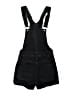 rue21 Black Overall Shorts Size 2 - photo 2