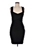 Express Solid Black Cocktail Dress Size M - photo 1