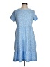 Ann Taylor LOFT Blue Casual Dress Size S (petite) - photo 1