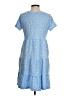 Ann Taylor LOFT Blue Casual Dress Size S (petite) - photo 2