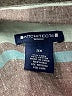 Architect Stripes Teal Blue Short Sleeve Blouse Size 3X - photo 7