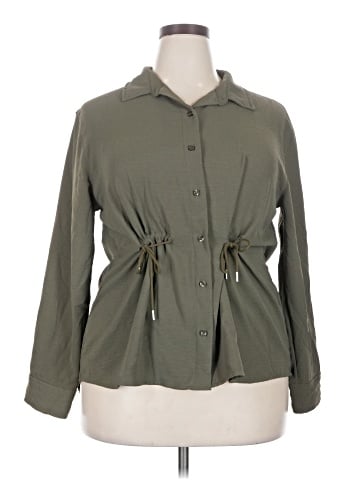 Calvin Klein Long Sleeve Blouse (view 1)
