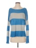 Theory 100% Linen Stripes Blue Pullover Sweater Size S - photo 1