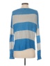 Theory 100% Linen Stripes Blue Pullover Sweater Size S - photo 2