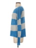 Theory 100% Linen Stripes Blue Pullover Sweater Size S - photo 5