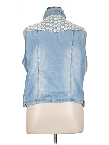 Live A Little Denim Vest (view 2)