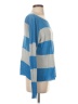 Theory 100% Linen Stripes Blue Pullover Sweater Size S - photo 4