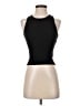 MNG Black Sleeveless Top Size S - photo 1