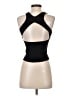 MNG Black Sleeveless Top Size S - photo 2