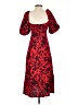 Every Print Red Cocktail Dress Size XS - photo 2
