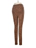 Weekend Animal Print Brown Leggings Size S - photo 2