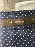 The Limited Polka Dots Blue 3/4 Sleeve Button-Down Shirt Size XL - photo 7