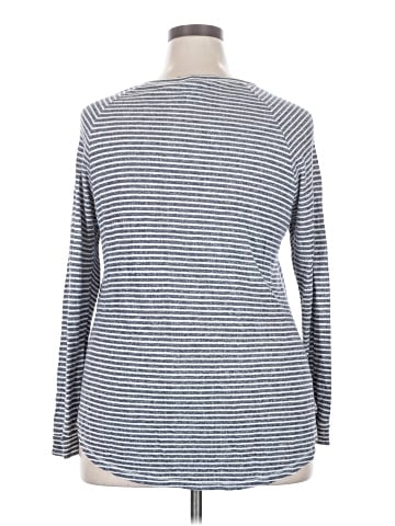 Bobeau Long Sleeve Top (view 2)