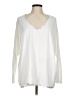 GiGi Moda Ivory Long Sleeve Blouse Size 6 - photo 1