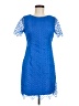 Reiss 100% Polyester Chevron-herringbone Blue Cocktail Dress Size 6 - photo 1
