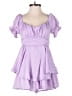 Francesca's 100% Polyester Purple Romper Size S - photo 1