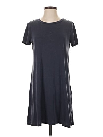 Madewell Sandwashed Swingy Tee Dress (view 1)
