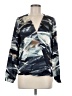 Three Eighty Two 100% Polyester Blue Long Sleeve Blouse Size M - photo 1