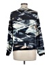 Three Eighty Two 100% Polyester Blue Long Sleeve Blouse Size M - photo 2