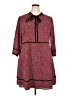 CeCe Red Casual Dress Size 2X - photo 1