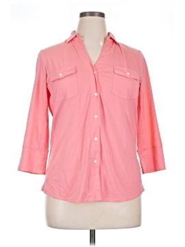 J. Mc Laughlin 3/4 Sleeve Button Down Shirt