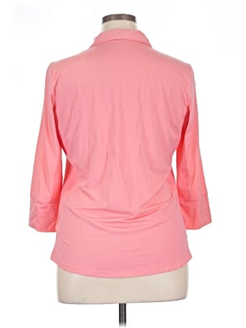 J. McLaughlin 3/4 Sleeve Button-Down Shirt (view 2)