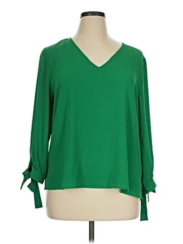 CeCe 3/4 Sleeve Blouse (view 1)