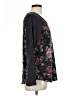 Chris & Carol Floral Black Pullover Sweater Size L - photo 4