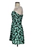 Candie's Graphic Teal Cocktail Dress Size S - photo 5
