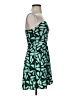 Candie's Graphic Teal Cocktail Dress Size S - photo 4