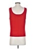 St. John Red Sleeveless Top Size S - photo 2