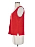 St. John Red Sleeveless Top Size S - photo 5