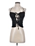 Haute Black Sleeveless Blouse Size 2 - photo 1