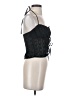 Haute Black Sleeveless Blouse Size 2 - photo 4