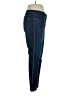 Inc Denim Solid Blue Jeans Size 14 - photo 4