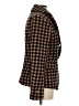 Dudley Stephens 100% Polyester Houndstooth Brown Blazer Size S - photo 4