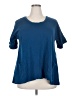 Agnes & Dora Blue Short Sleeve Top Size XXL - photo 1